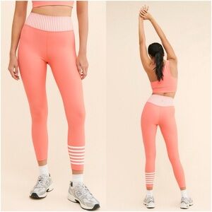 NUULY Everyday High Rise Legging In Melon